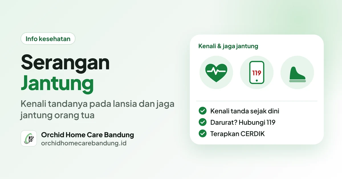 Kenali Tanda Serangan Jantung dan Cara Menjaga Kesehatan Jantung Lansia
